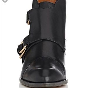 Chloe Lenny Double Buckle ankle boot